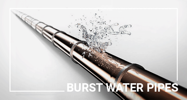 fixing burst water pipes